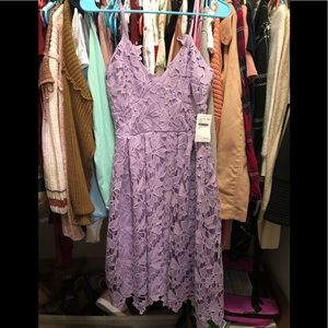 Nordstrom rack lavender lace dress